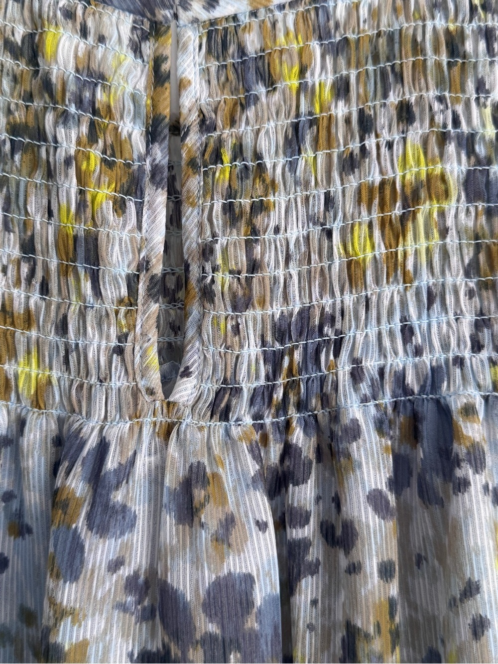 Banana Republic Floral Smocked Blouse - Picture 8 of 10